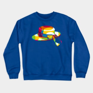 Summer Hat Crewneck Sweatshirt